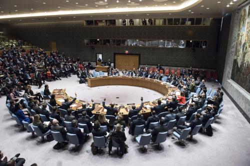 安理会12月18日就耶路撒冷问题投票。（图片来源：联合国网站）