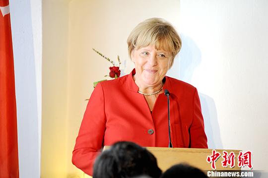 德国总理默克尔。（资料图片）中新社记者 彭大伟 摄