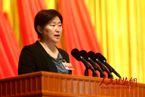3、北京市政协十三届一次会议举行大会发言，王英委员代表民革北京市委发言。