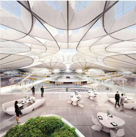 王中、中央美术学院城市设计学院团队 北京新机场公共艺术设计