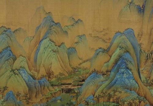 《千里江山图》绢质残印接受科技检测 结果出来了
