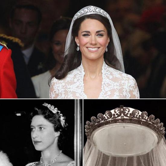 凯特王妃曾经在婚礼上佩戴的Halo冠冕