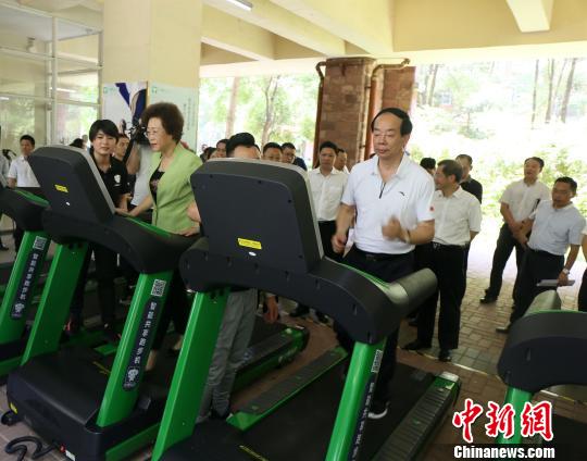 深圳龙华推社区智慧健身打造民众身边“幸福工程”