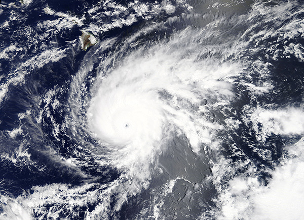 23年最强飓风将登陆夏威夷：风速一度达到5级