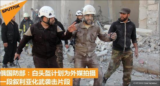 俄军:白头盔组织协助运送有毒物质 欲栽赃叙政府