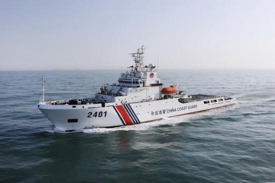 中国4艘海警船进入钓鱼岛领海巡航 遭到日方监视