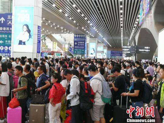 广深港高铁国庆假期运客同比增43%过港旅客近66万人次