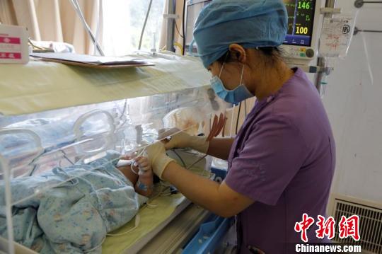 复旦大学附属儿科医院正联合全国新生儿科力量，根据项目积累经验，制定新生儿感染诊治指南，为中国新生儿感染的规范诊疗提供参考和指导。　芊烨 摄