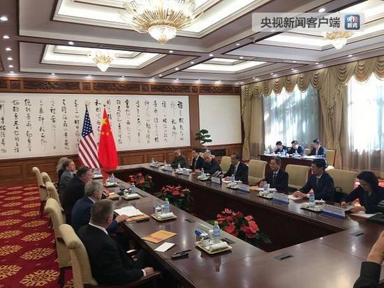 美国务卿在北京表态:美国没有全面遏制中国的政策