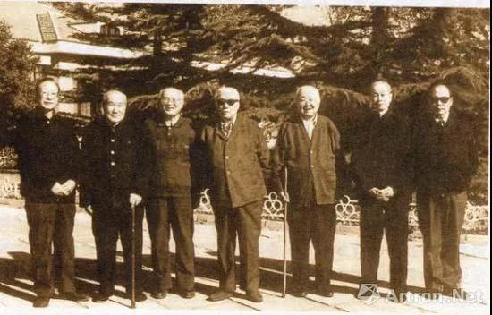 1980年代的中国古代书画鉴定组成员