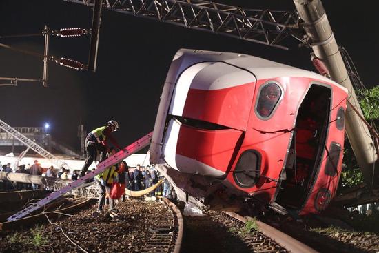 台铁脱轨事故致18死187伤 日本制造商股价重挫6%
