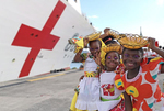 中国海军和平方舟医院船访问安提瓜和巴布达