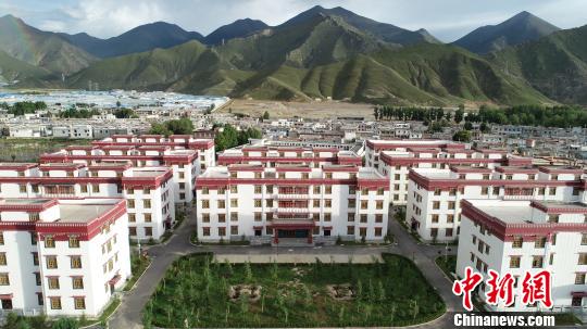 图为西藏阜康康复医院全景。阜康医院供图