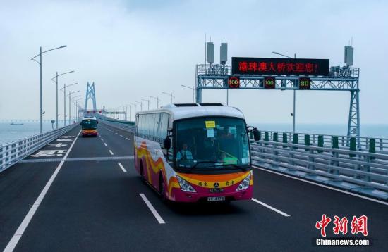 资料图：港珠澳大桥。<a target='_blank' href='http://www.chinanews.com/'>中新社</a>记者 张炜 摄