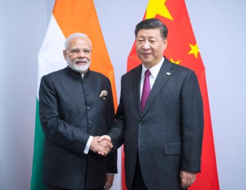 ——会见印度总理莫迪，这是两位领导人今年第四次会晤。