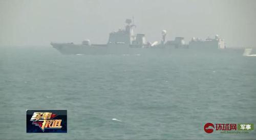 中国海军多艘军舰现身南海 进行防空反潜对抗演练