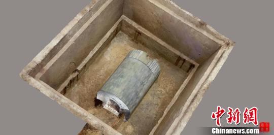 汉代积沙墓 西安市文物保护考古研究院供图 摄