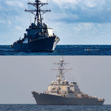 美方称伊朗商船携带导弹，美军两艘导弹驱逐舰进入波斯湾