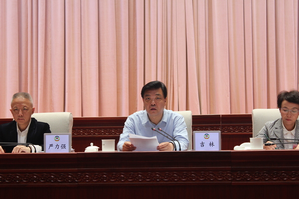 北京市政协吉林讲话  人民政协网记者 李敏杰 摄