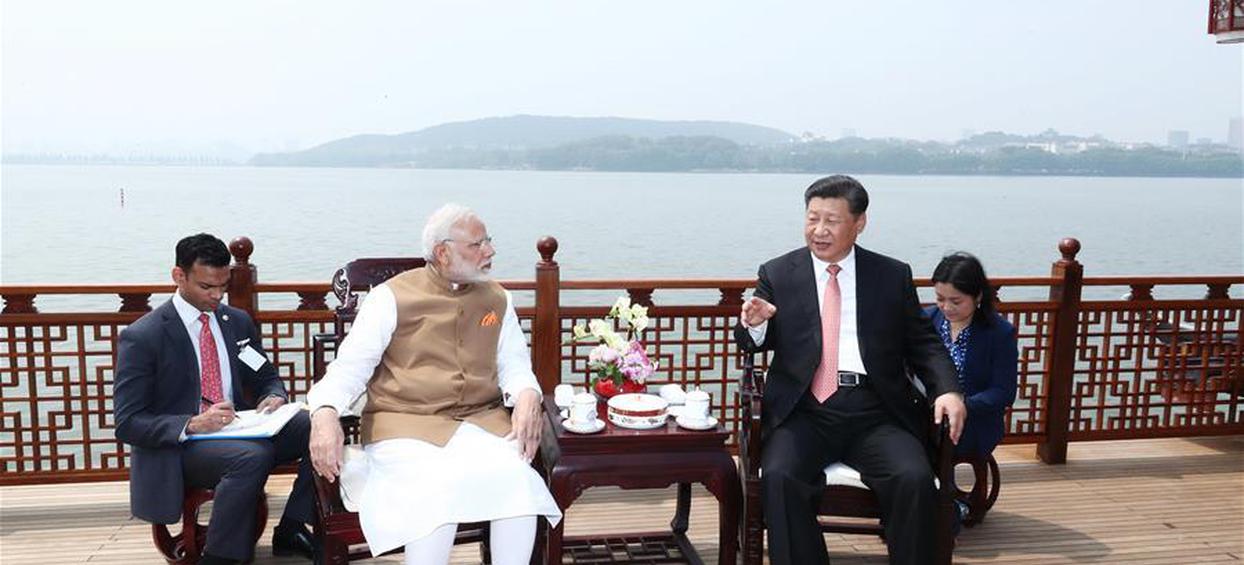           资料：习近平同印度总理莫迪在武汉举行非正式会晤