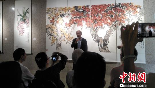 澳大利亚著名画家林伯墀作品展在广州开幕
