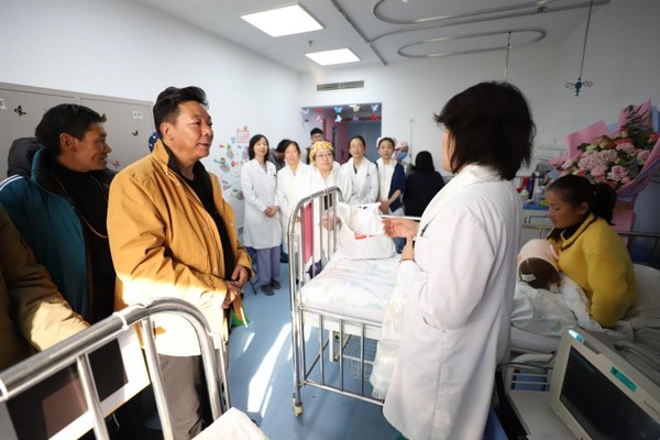 北京首都儿科研究所附属儿童医院救助西藏先心病患儿 