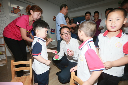 （二版6）2018年6月14日，李绍洪副主席带领科教委委员赴河北区幼儿园调研学前教育情况
