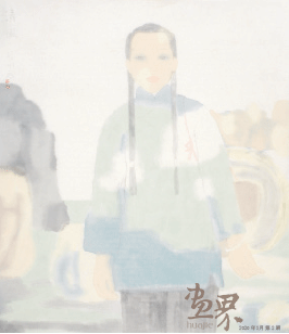 清-风-58.4×67.8cm-1995年-田黎明