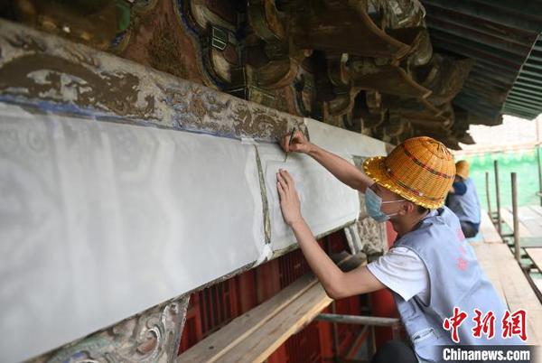 专家讲述：沈阳故宫古建筑油饰彩画这样保护修复