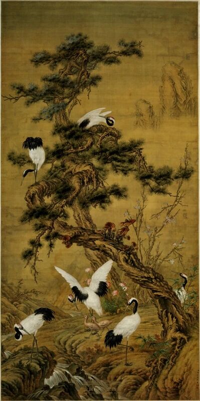 国博藏清廷绘画展在深圳举行