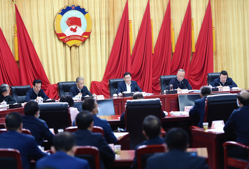 2020年10月22日，湖北省委书记应勇在省政协座谈，就“十四五”规划和来年经济工作，听取省各民主党派、工商联主要负责人和社会各界人士代表的意见建议。