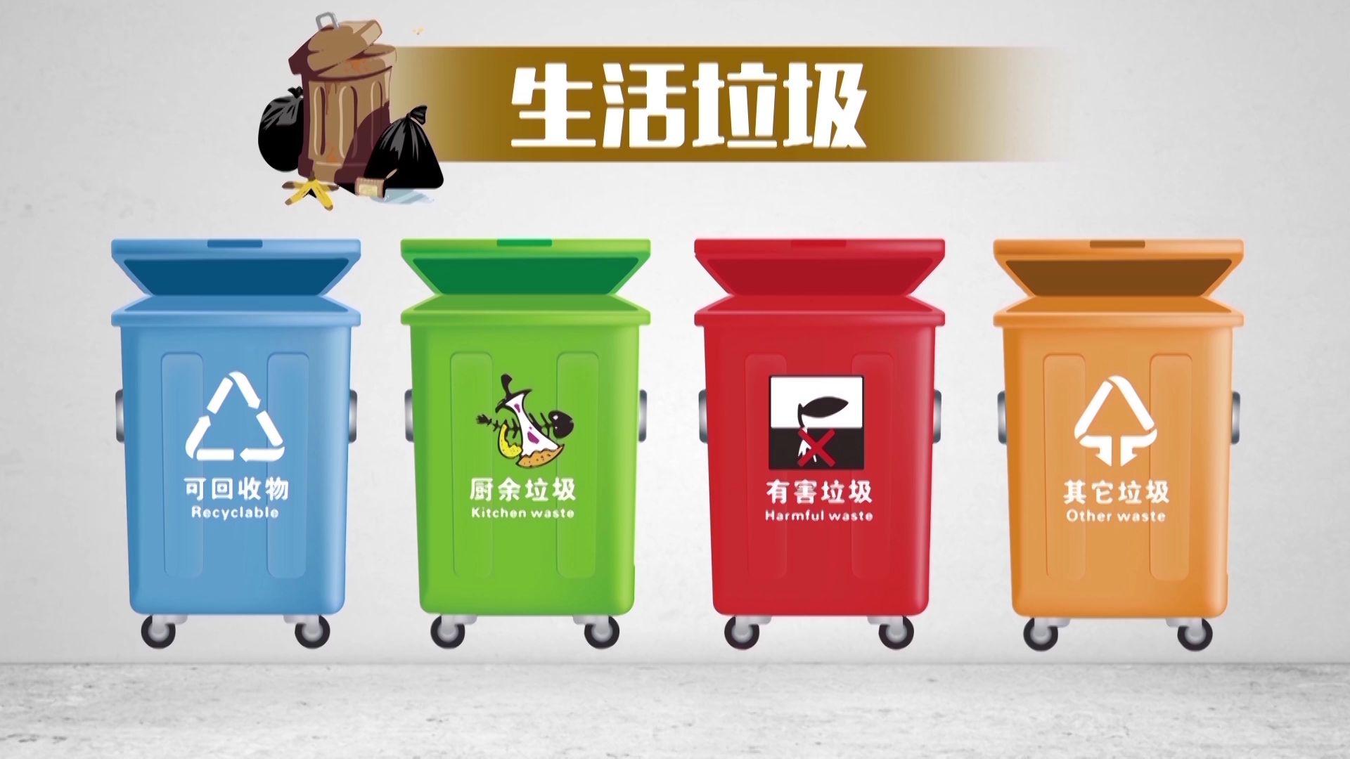 北京：未按规定分类投放生活垃圾且应受罚的个人