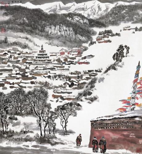 西藏系列《正月的雪》