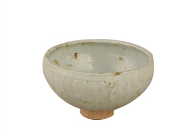 元代明确纪年墓出土青白釉菊瓣纹碗