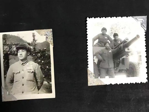 志愿军战士们寄给孙文芝的照片和纪念品