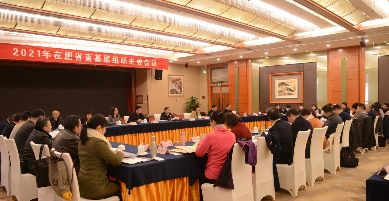 民盟安徽省委会召开在肥省直基层组织主委会议
