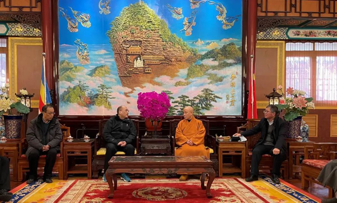 中央社院党组成员、教务长徐绍刚赴中国佛教协会座谈交流