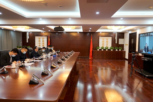 杨震出席农工党中央经济金融委2021年度全体会议