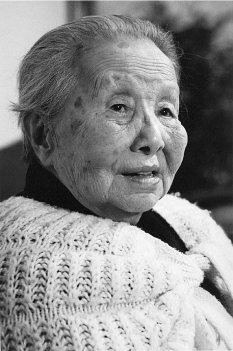 冰心（1900-1999）：著名作家，曾任中国文联副主席、中国作家协会名誉主席，民进第六、七届中央委员会副主席，第八、九、十届中央委员会名誉主席。