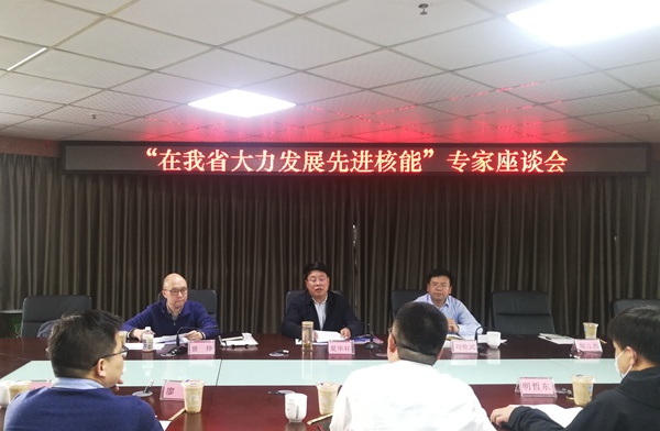 农工党四川省委会召开大力发展先进核能专家座谈会