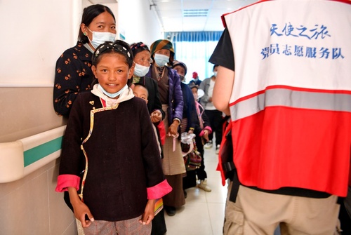 2022年7月，中国红十字基金会“天使之旅—先心病患儿筛查救助行动”走进西藏多地。至此，该项行动覆盖了整个西藏地区。