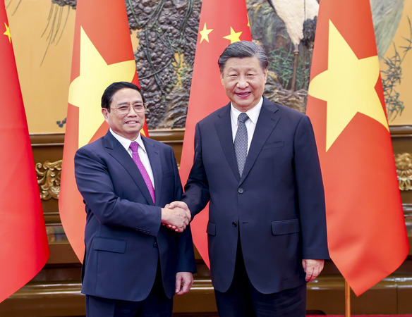（时政）习近平会见越南总理范明政(2507994)-20230628013052