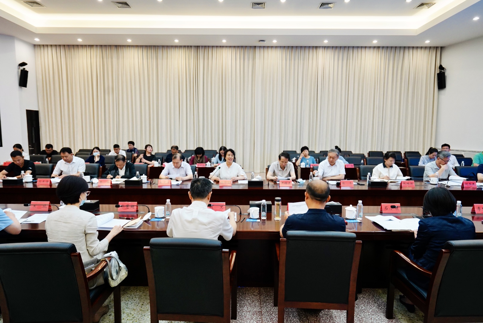 北京市政协领导重点督办提案办理协商座谈会召开