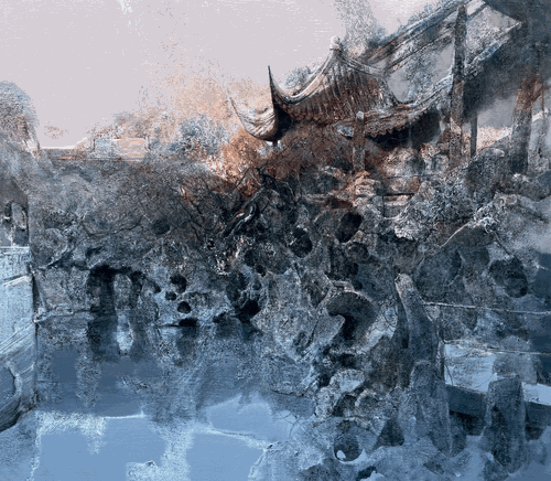 境-象（油画）200×185cm-2020年-钱兆峰