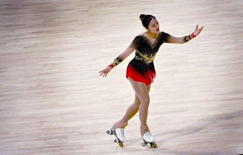 3  10月7日，中国台北选手洪筱晴在长节目决赛中。