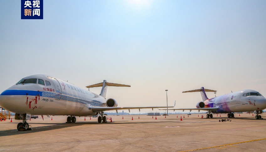 首批ARJ21客改货飞机交付 即将投入航空货运市场