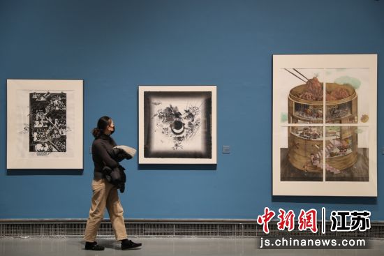 首届中国青年版画双年展在苏州开幕