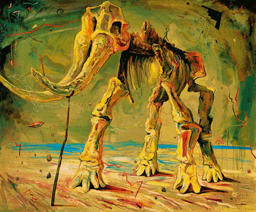 老-象（油画）180×193cm-1991年-马-路