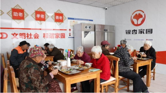 助力解决老年人就餐难题，“银杏家园”公益项目落地河北新河