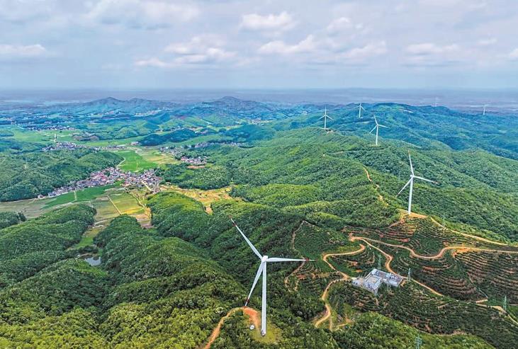 风电项目助力绿色发展
